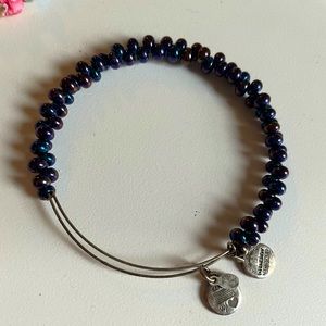 Alex and Ani Blue and Purple Bracelet